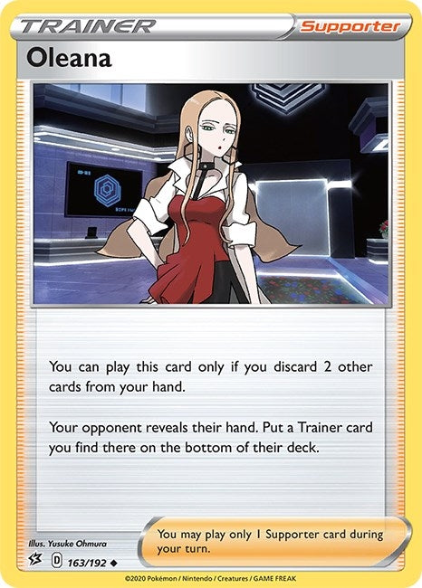 Image for Oleana (163/192) (SWSH02) - Pokemon