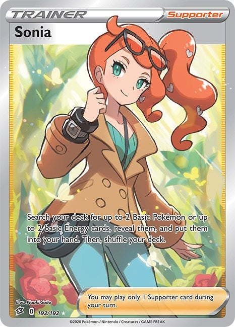 Image for Sonia (Full Art) (192/192) (SWSH02) - Pokemon