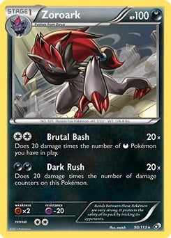 Image for Zoroark (090/113) (PR) - Pokemon