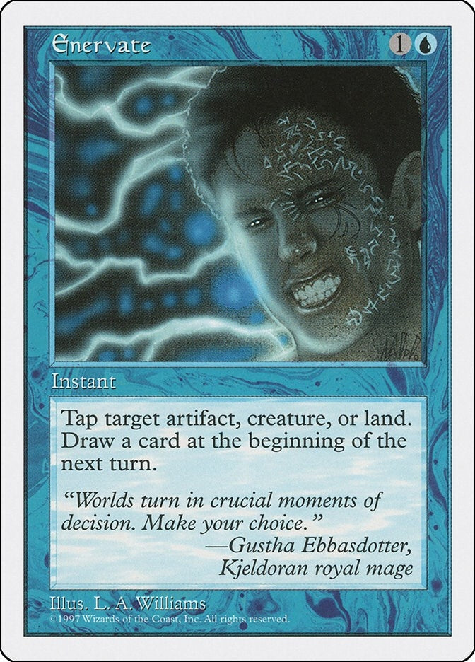 Image for Enervate - Magic: The Gathering