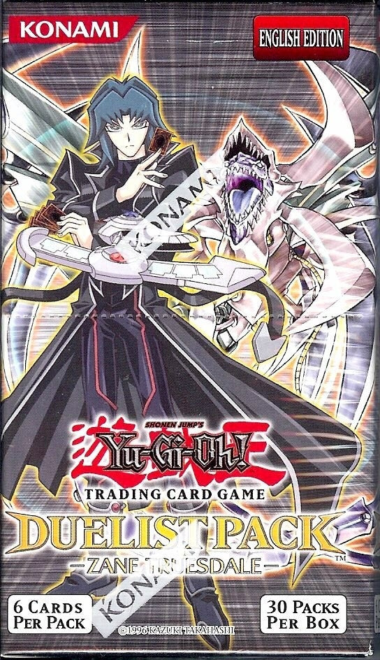 Image for Duelist Pack: Zane Truesdale Booster Box [Unlimited Edition] - YuGiOh