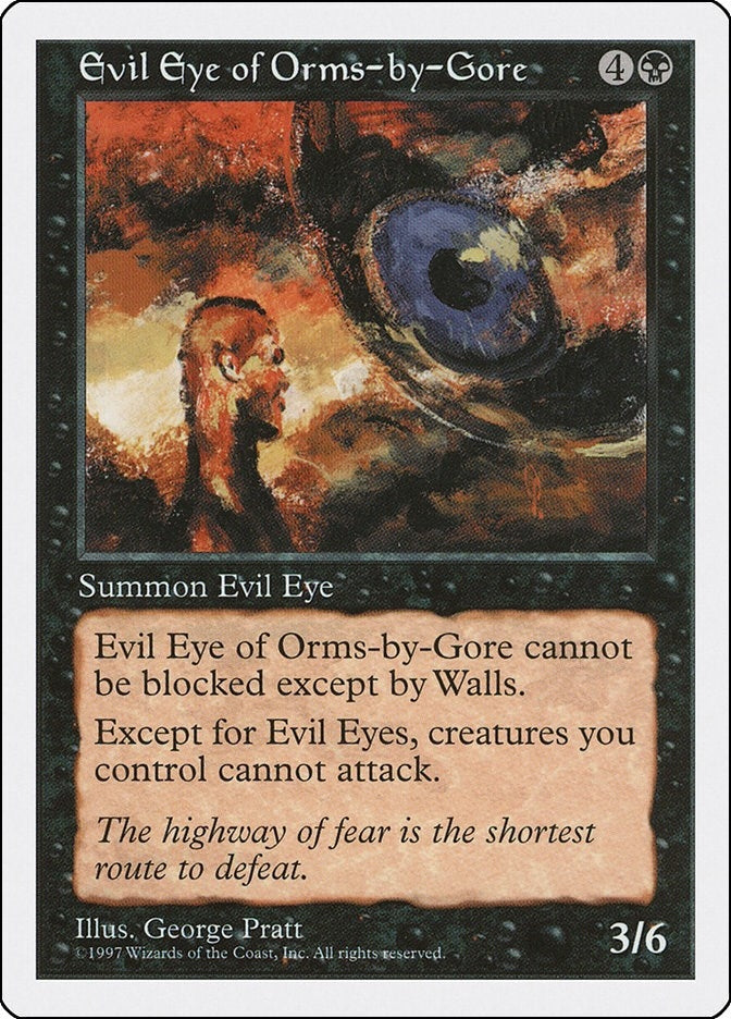 Image for Evil Eye of Orms-by-Gore - Magic: The Gathering