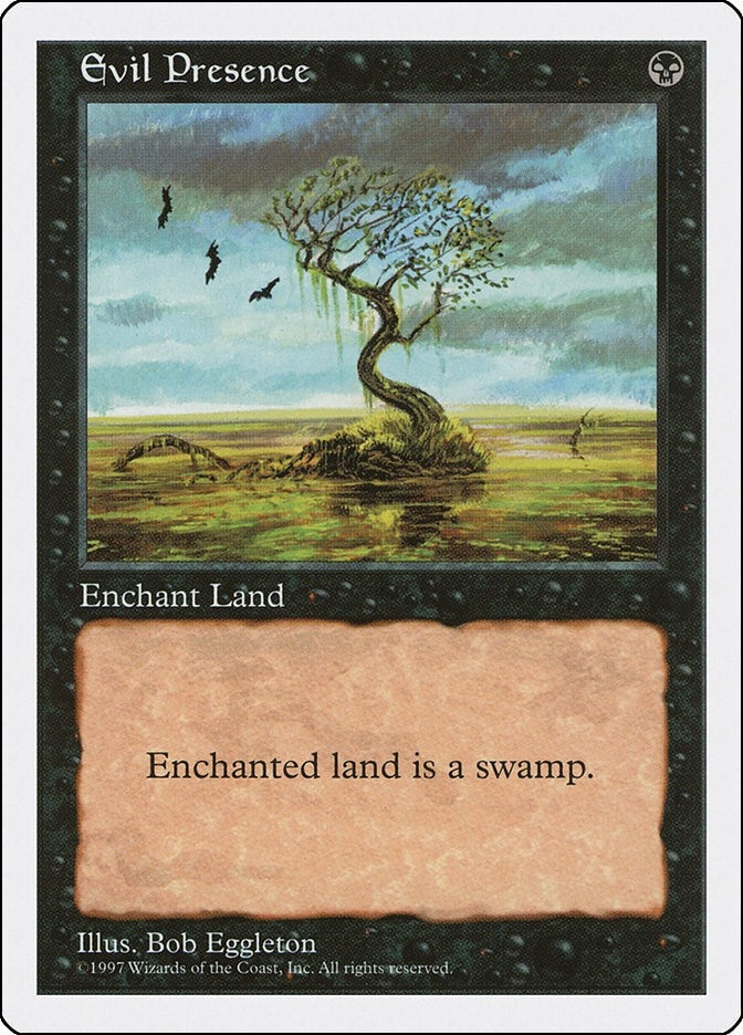 Image for Evil Presence - Magic: The Gathering