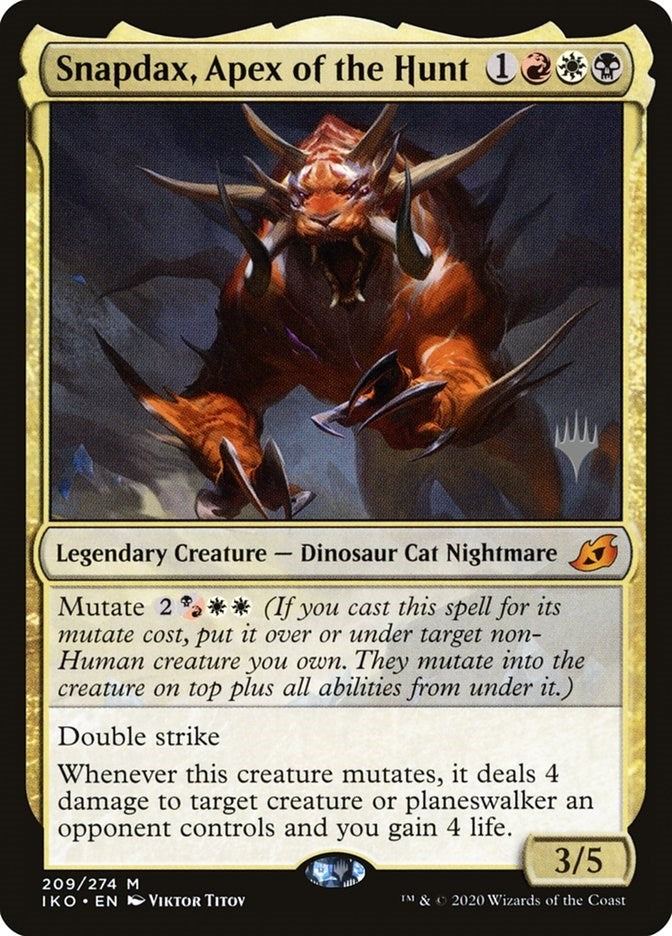 Image for Snapdax, Apex of the Hunt (209) - Magic: The Gathering