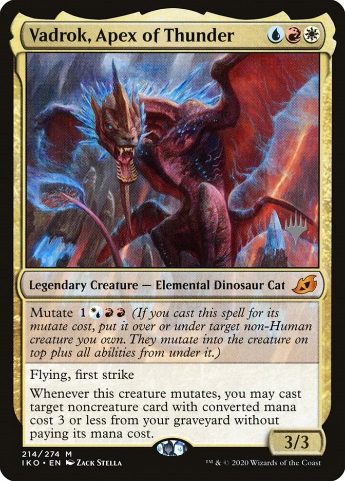Image for Vadrok, Apex of Thunder (214) - Magic: The Gathering