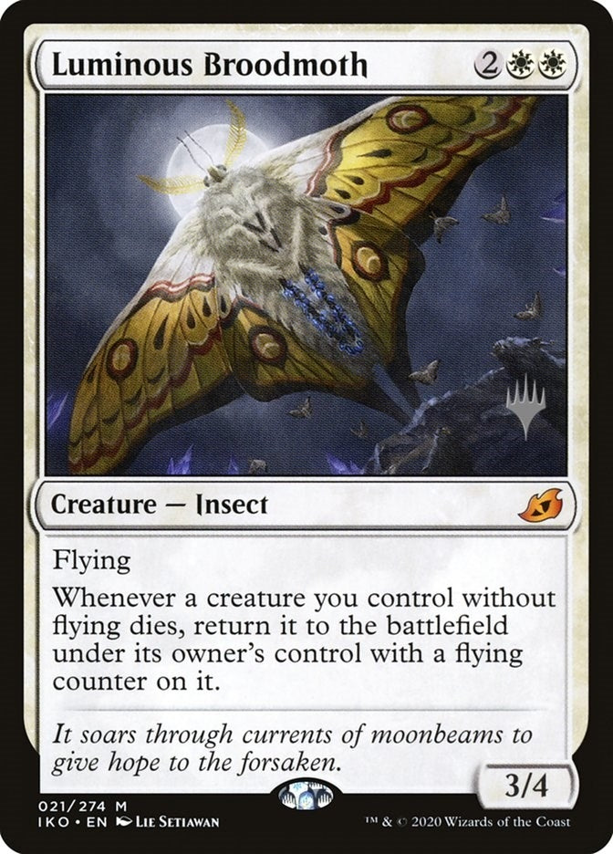 Image for Luminous Broodmoth (21) - Magic: The Gathering