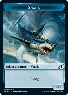 Image for Shark // Human Soldier (005) Double-Sided Token (7 // 5) - Magic: The Gathering