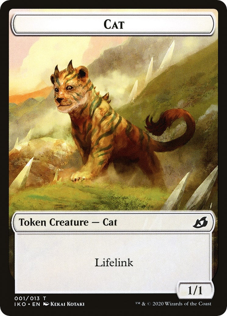Image for Cat // Human Soldier (005) Double-Sided Token (1 // 5) - Magic: The Gathering