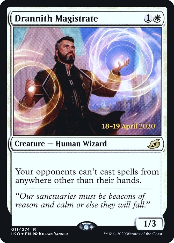 Image for Drannith Magistrate (11) - Magic: The Gathering