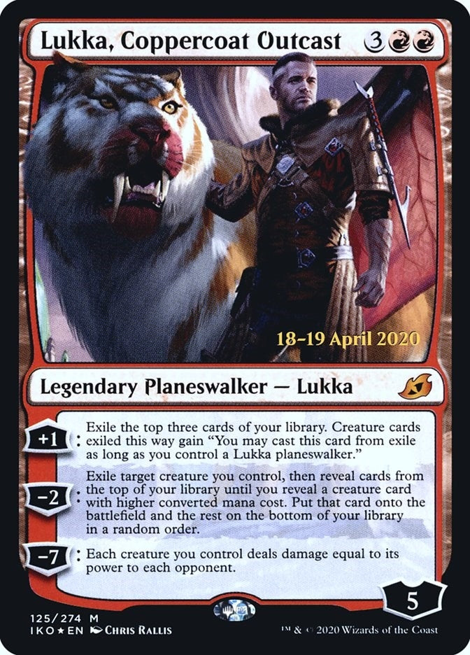 Image for Lukka, Coppercoat Outcast (125) - Magic: The Gathering