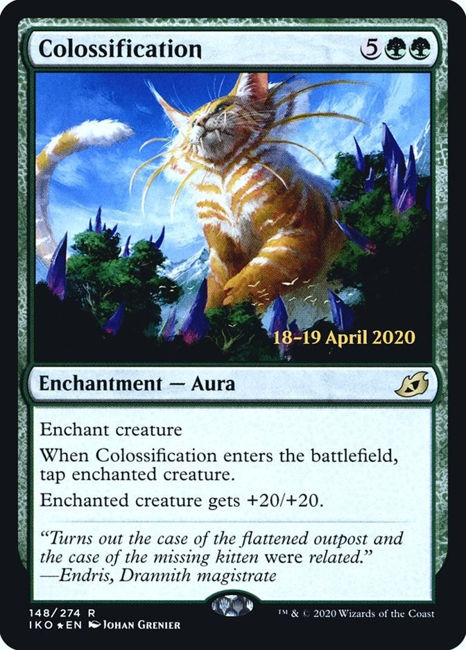 Image for Colossification (148) - Magic: The Gathering