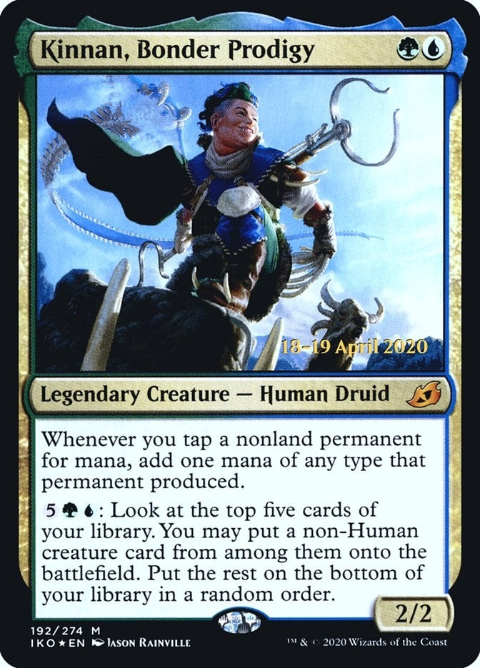 Image for Kinnan, Bonder Prodigy (192) - Magic: The Gathering