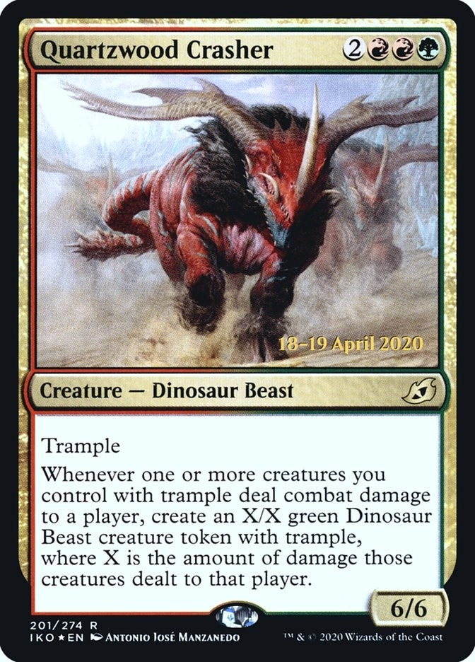 Image for Quartzwood Crasher (201) - Magic: The Gathering