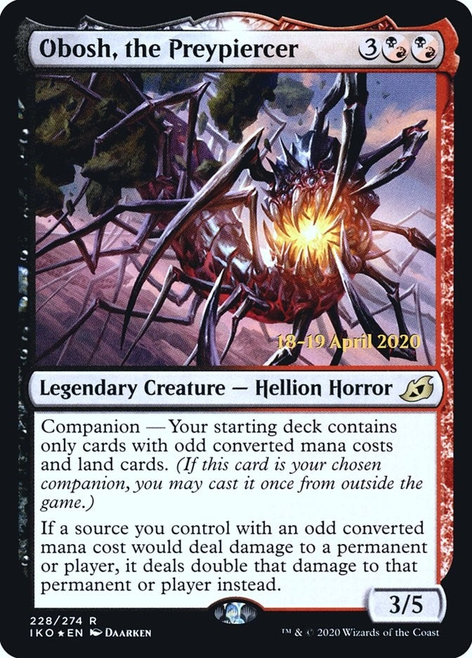 Image for Obosh, the Preypiercer (228) - Magic: The Gathering