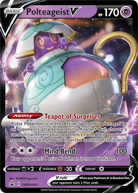 Image for Polteageist V - SWSH021 (SWSH021) (SWSD) - Pokemon