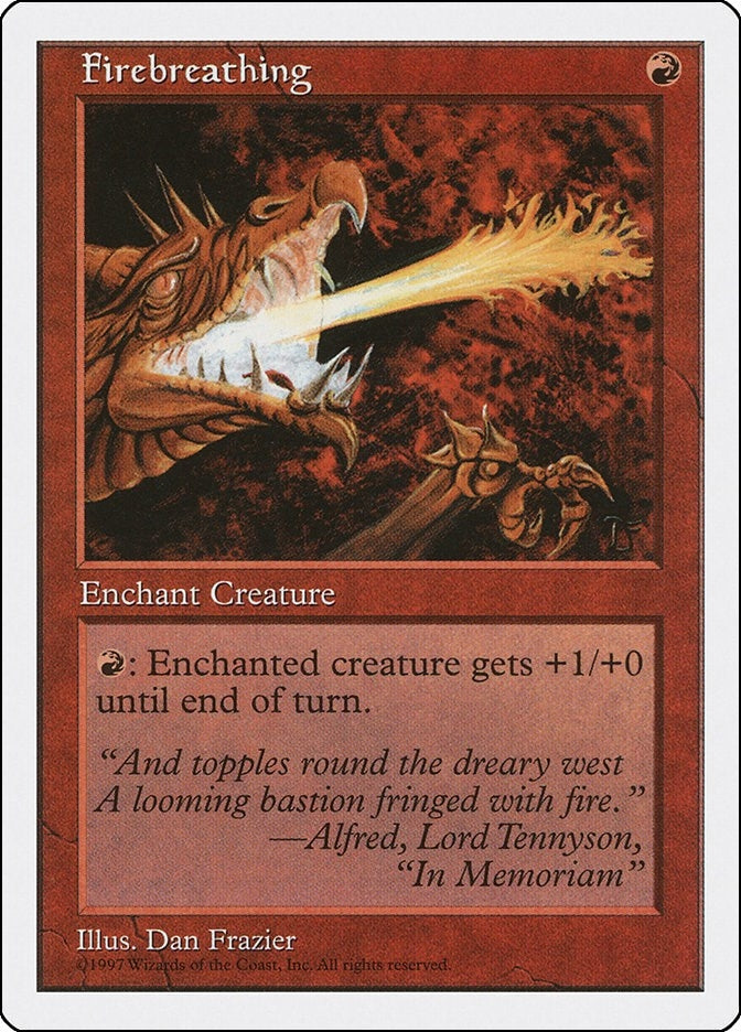 Image for Firebreathing - Magic: The Gathering