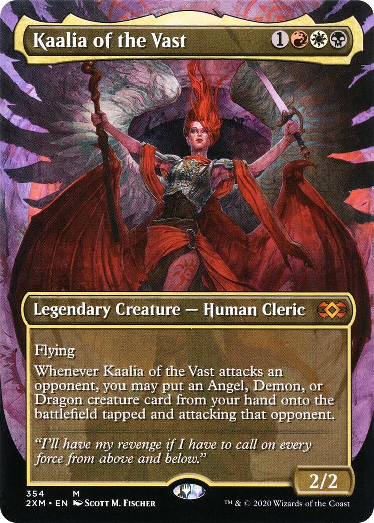 Image for Kaalia of the Vast (Borderless) (354) - Magic: The Gathering