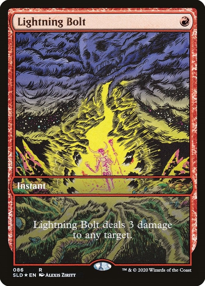 Image for Lightning Bolt (086) (86) - Magic: The Gathering