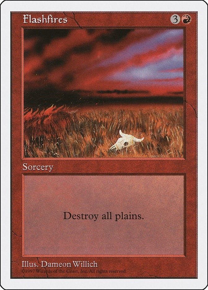 Image for Flashfires - Magic: The Gathering