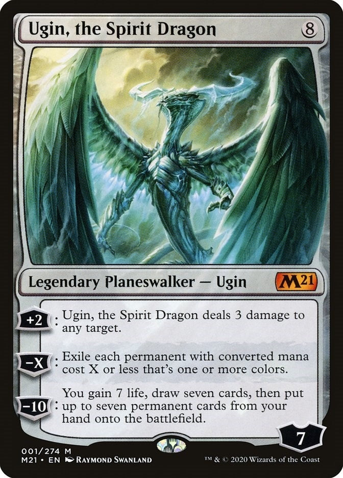Image for Ugin, the Spirit Dragon (1) - Magic: The Gathering
