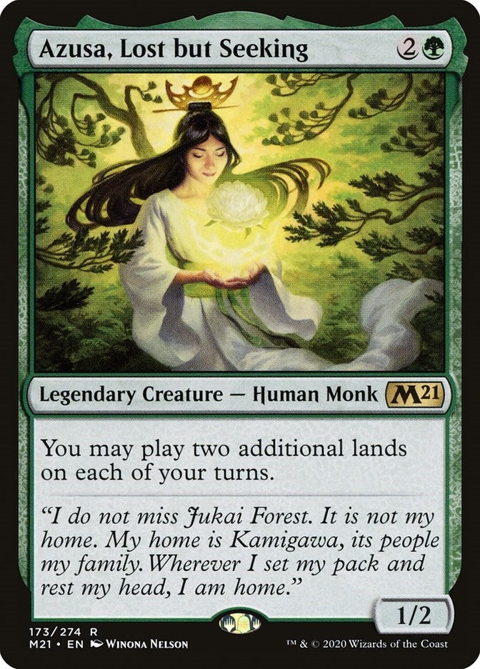 Image for Azusa, Lost but Seeking (173) - Magic: The Gathering