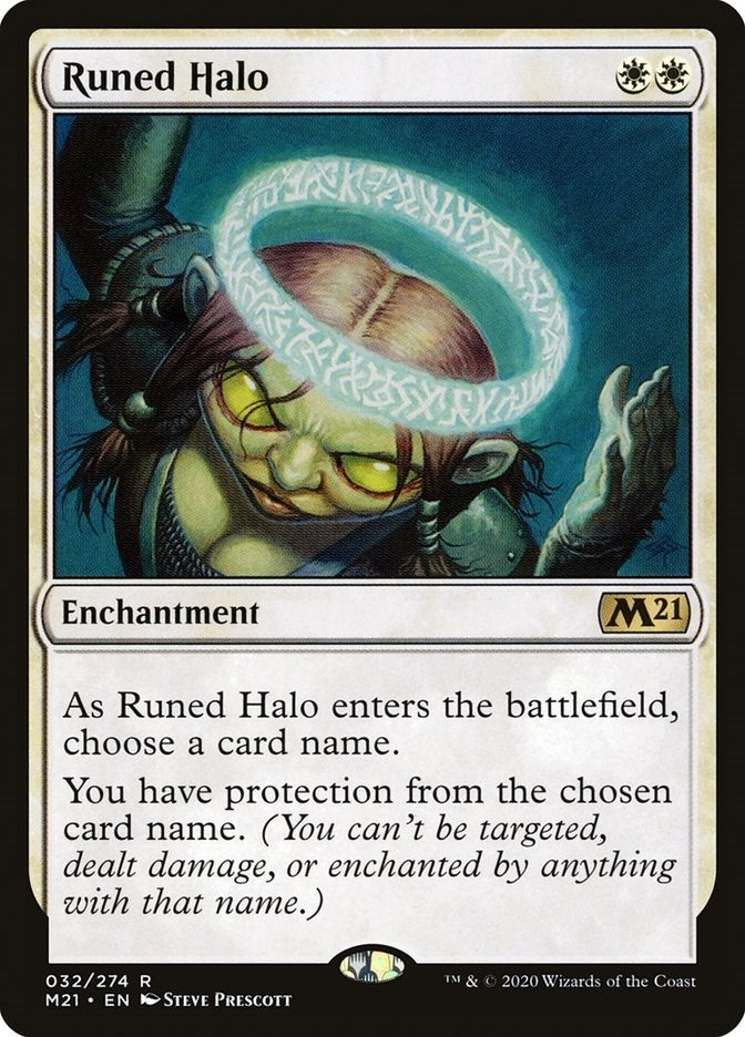 Image for Runed Halo (32) - Magic: The Gathering
