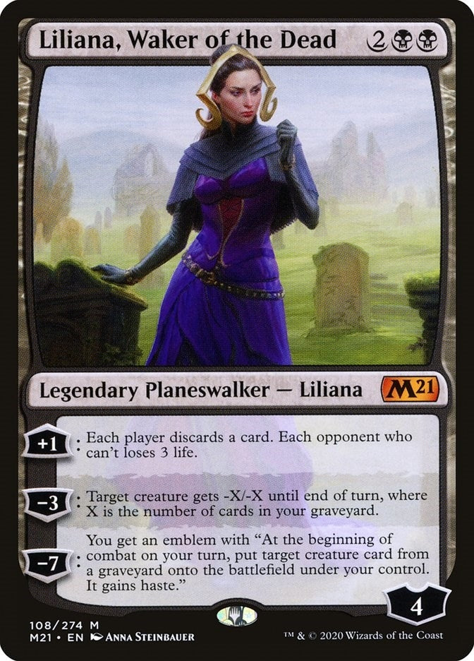 Image for Liliana, Waker of the Dead (108) - Magic: The Gathering