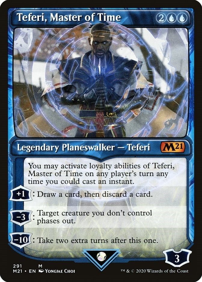 Image for Teferi, Master of Time (Showcase) (291) (291) - Magic: The Gathering