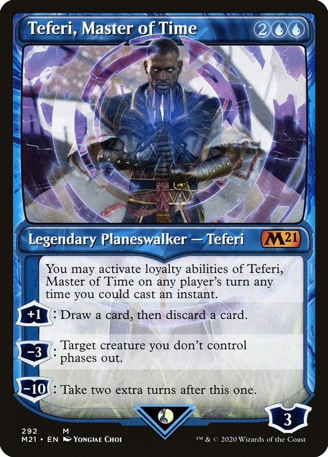 Image for Teferi, Master of Time (Showcase) (292) (292) - Magic: The Gathering