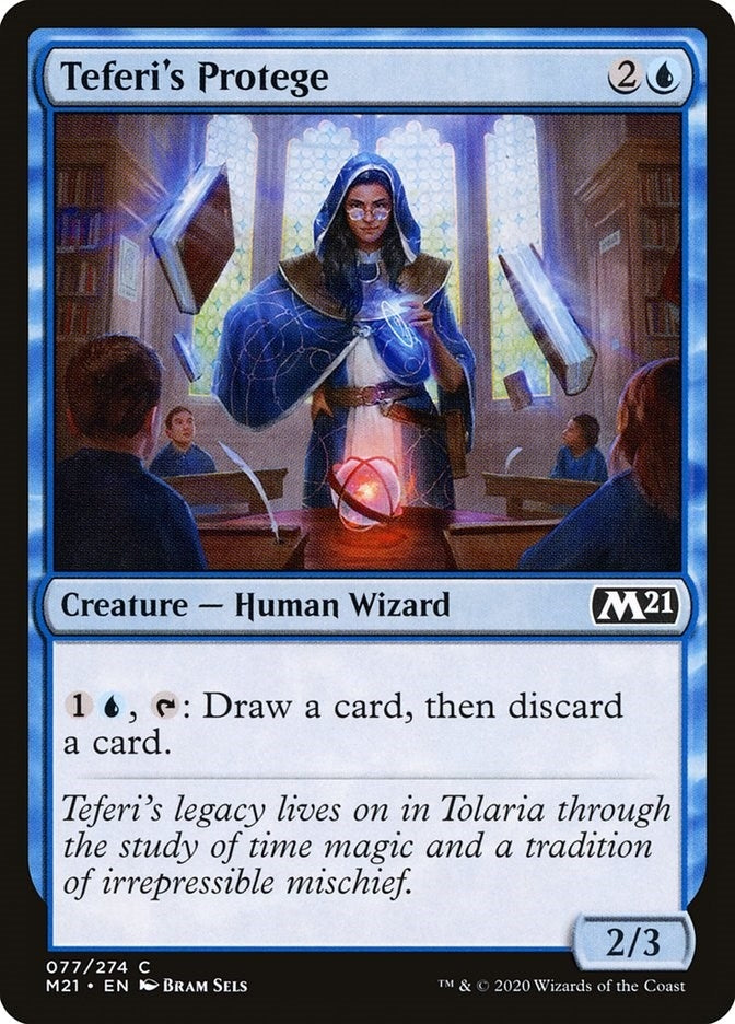 Image for Teferi's Protege (77) - Magic: The Gathering