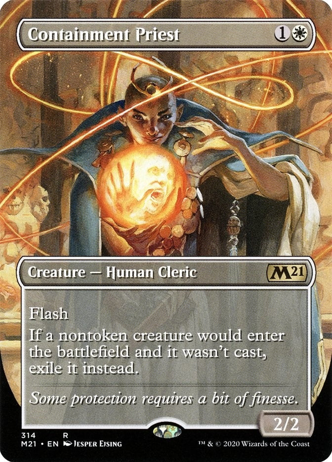 Image for Containment Priest (Alternate Art) (314) - Magic: The Gathering