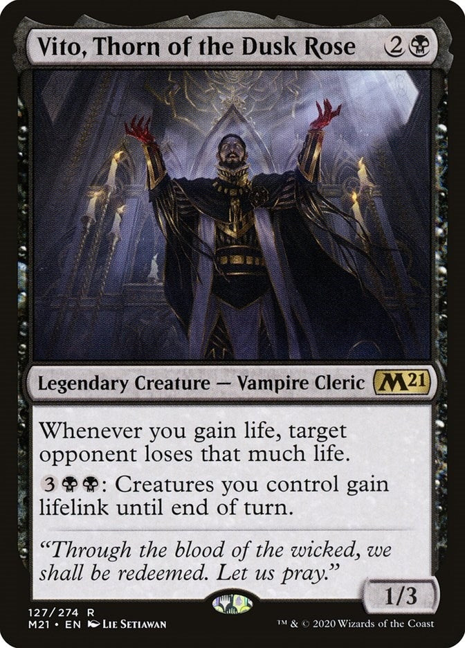 Image for Vito, Thorn of the Dusk Rose (127) - Magic: The Gathering