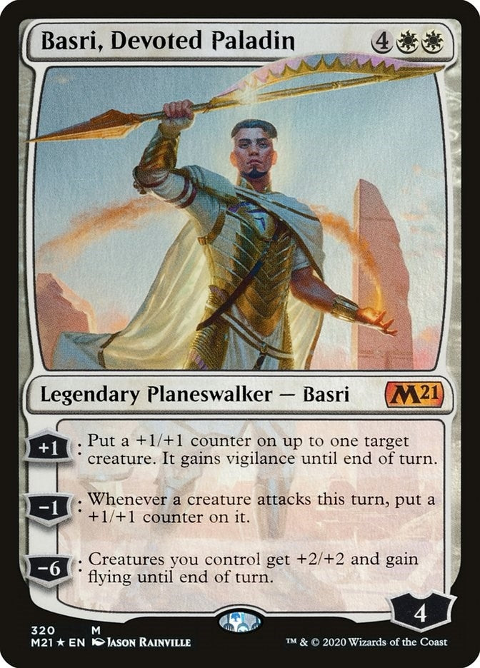 Image for Basri, Devoted Paladin (320) - Magic: The Gathering