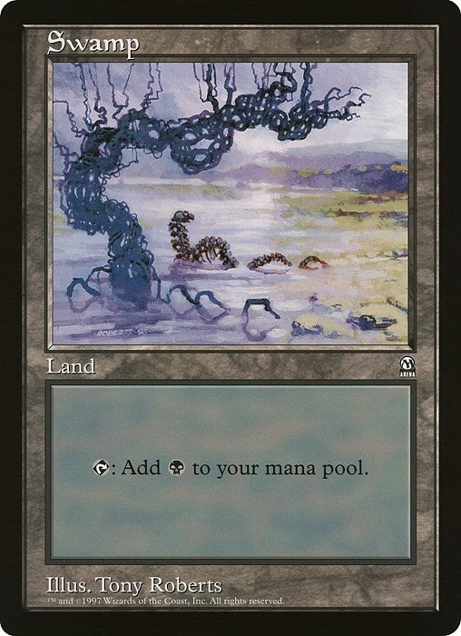 Image for Swamp (Arena League) (OVER) - Magic: The Gathering