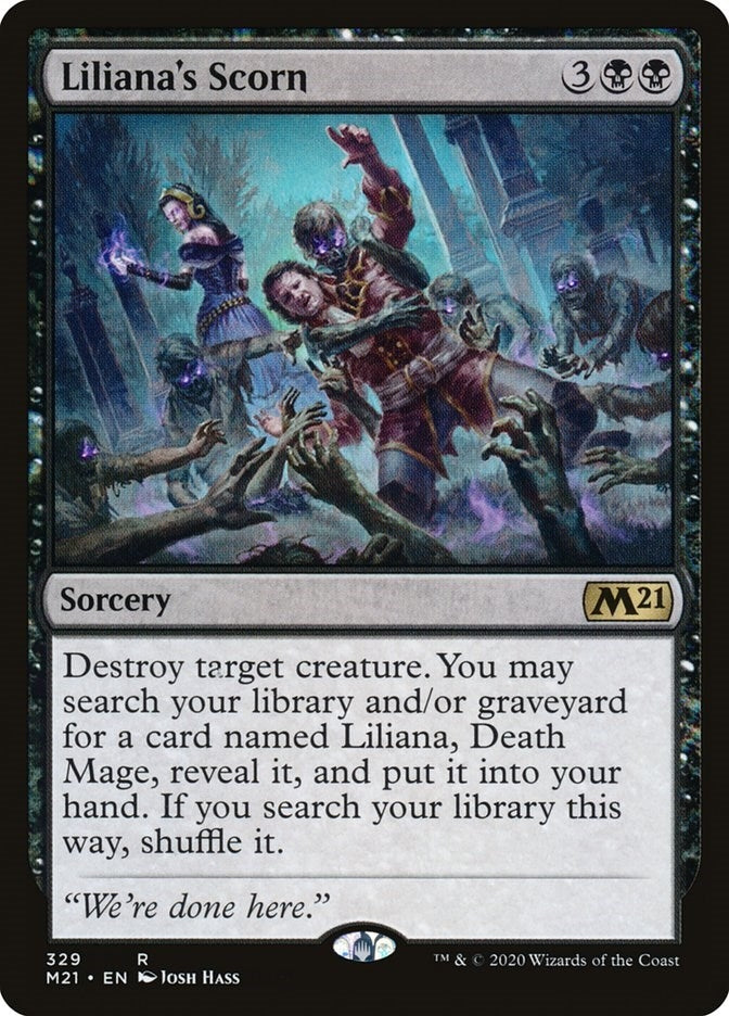 Image for Liliana's Scorn (329) - Magic: The Gathering