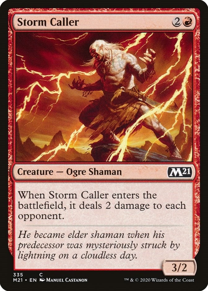 Image for Storm Caller (335) - Magic: The Gathering