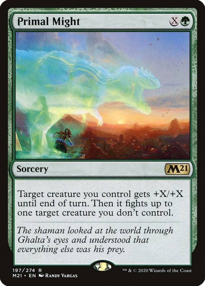 Image for Primal Might (197) - Magic: The Gathering
