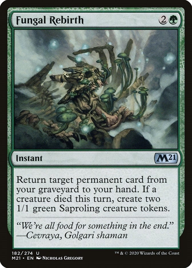 Image for Fungal Rebirth (182) - Magic: The Gathering