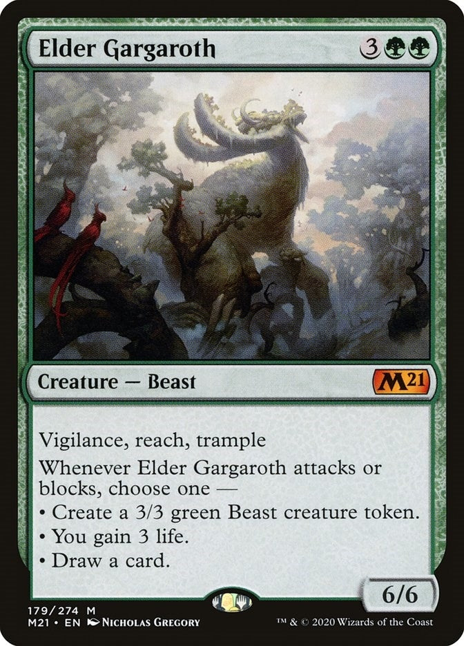 Image for Elder Gargaroth (179) (M21) - Magic: The Gathering