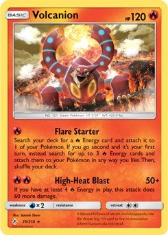 Image for Volcanion (025/214) (PR) - Pokemon