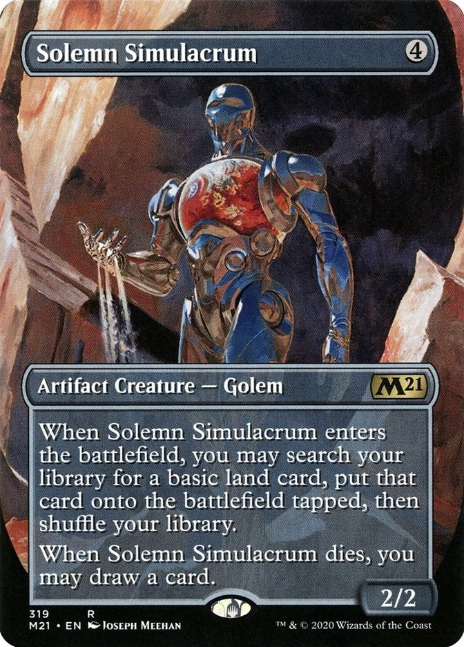 Image for Solemn Simulacrum (Alternate Art) (319) - Magic: The Gathering