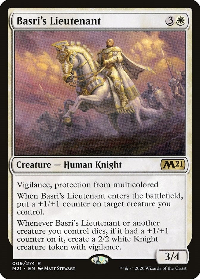 Image for Basri's Lieutenant (9) - Magic: The Gathering