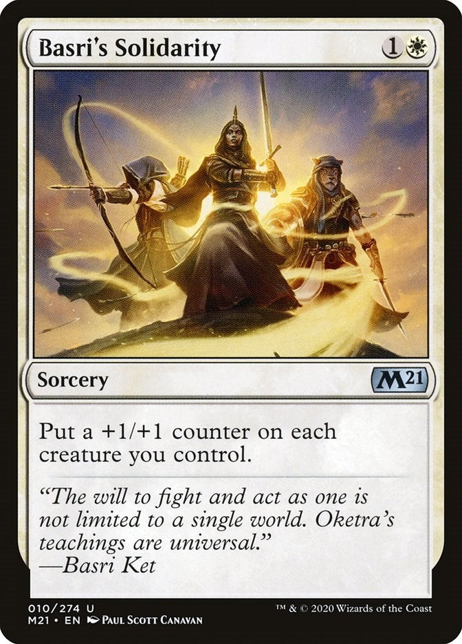 Image for Basri's Solidarity (10) - Magic: The Gathering