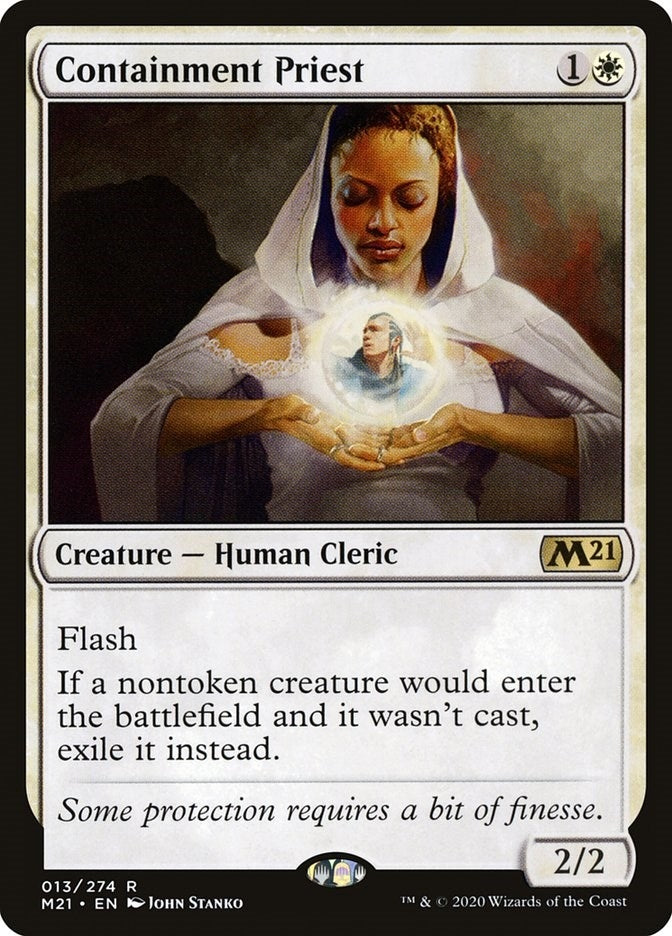 Image for Containment Priest (13) - Magic: The Gathering
