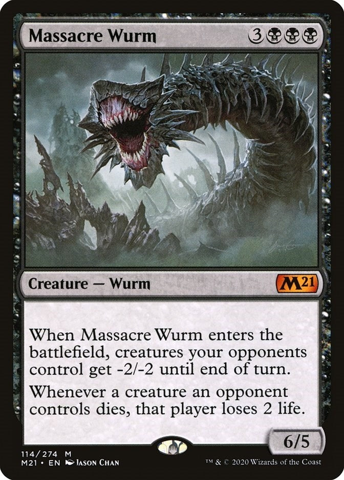 Image for Massacre Wurm (114) - Magic: The Gathering