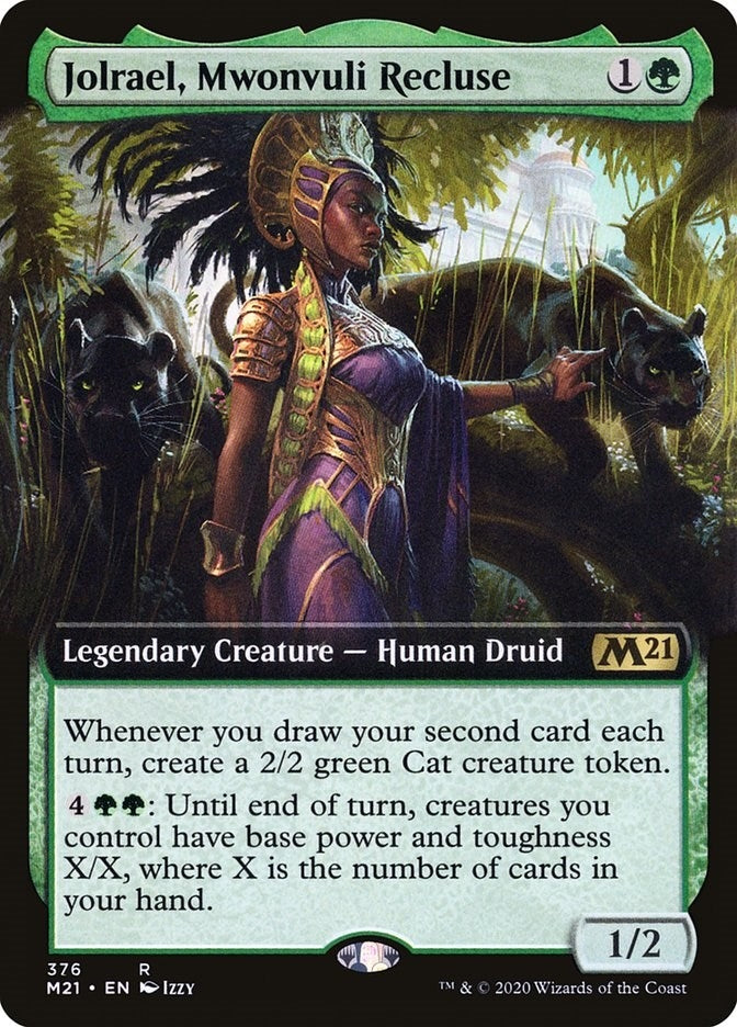 Image for Jolrael, Mwonvuli Recluse (Extended Art) (376) - Magic: The Gathering