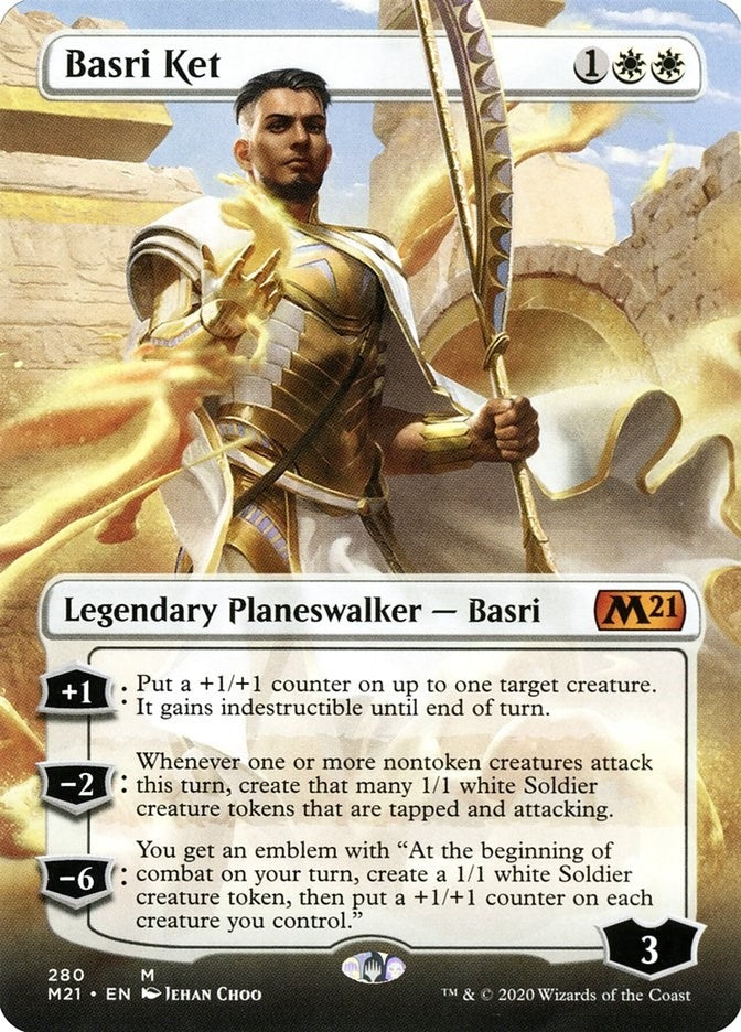 Image for Basri Ket (Borderless) (280) - Magic: The Gathering