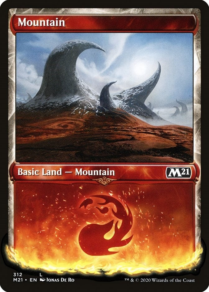 Image for Mountain (Showcase) (312) - Magic: The Gathering
