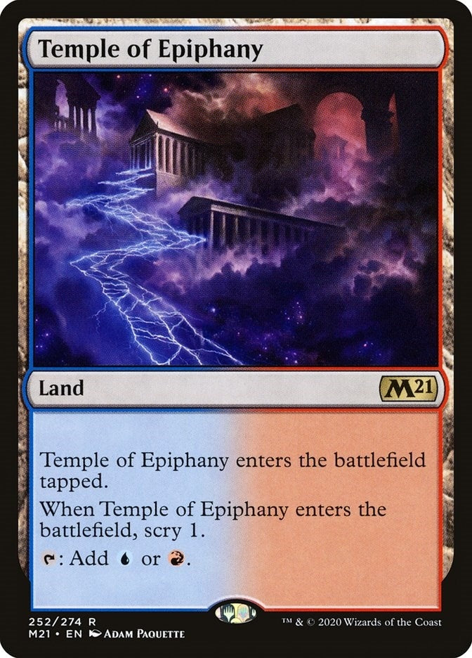 Image for Temple of Epiphany (252) - Magic: The Gathering