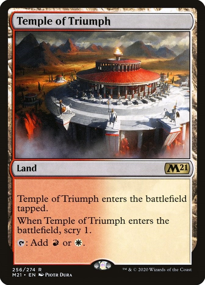 Image for Temple of Triumph (256) - Magic: The Gathering